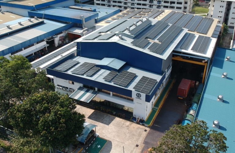 Lam Hong Solar Panels Aerial Full